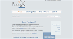 Desktop Screenshot of pommex.com